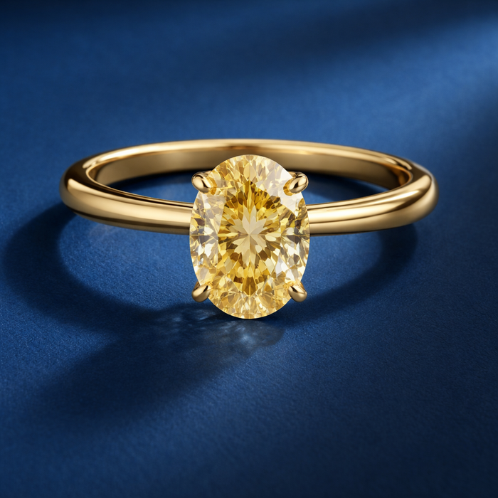 Colored Diamond Engagement Rings