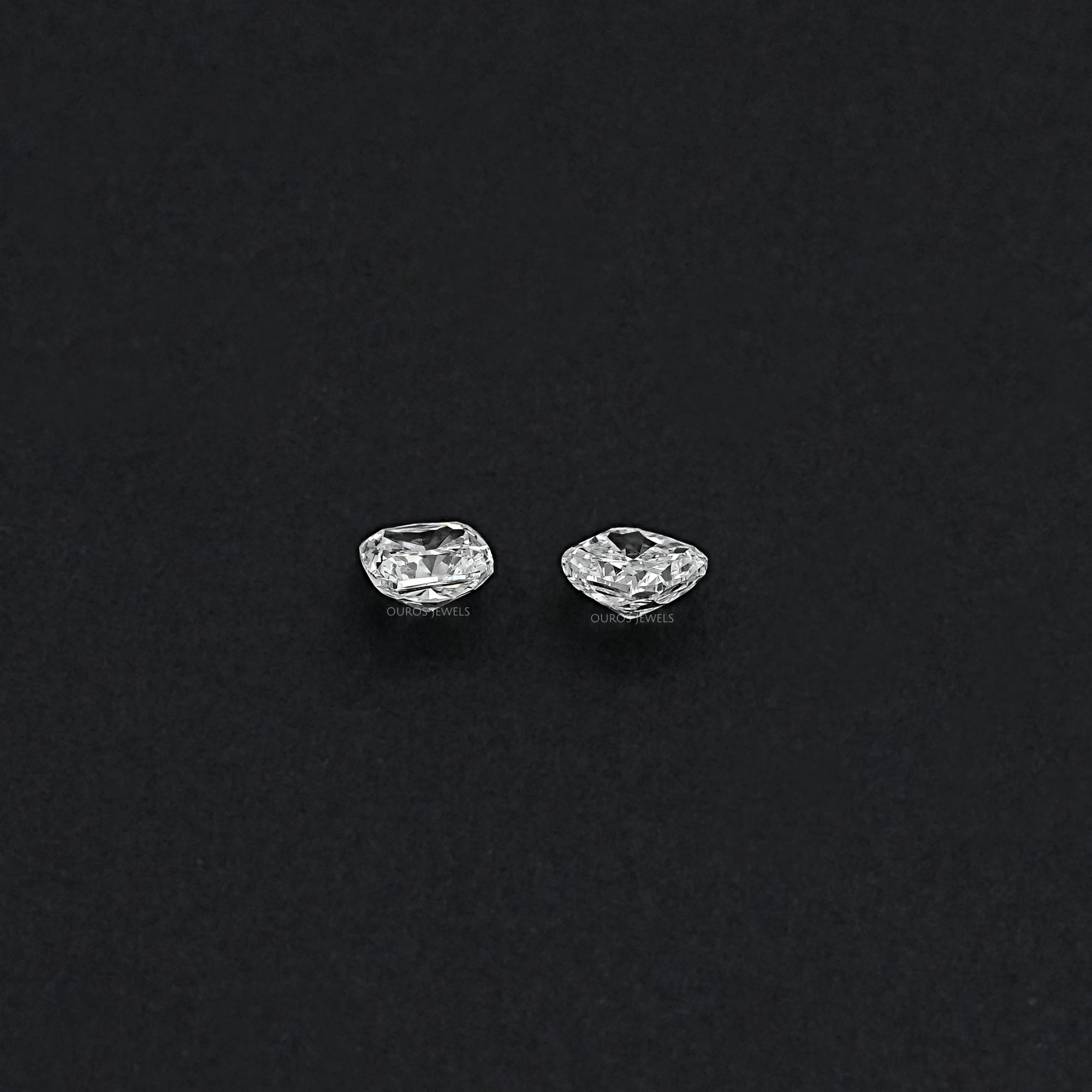 Cushion Cut Lab Diamond Matching Pair Loose
