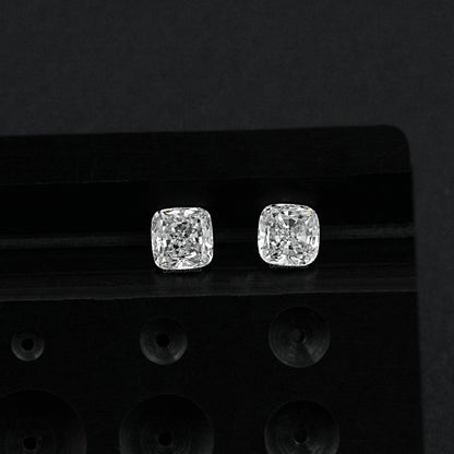 Cushion Cut Lab Diamond Matching Pair Loose