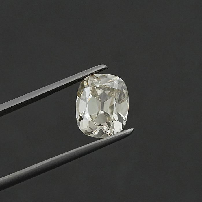 Stunning  Old Mine Cushion Cut Lab Grown Diamond