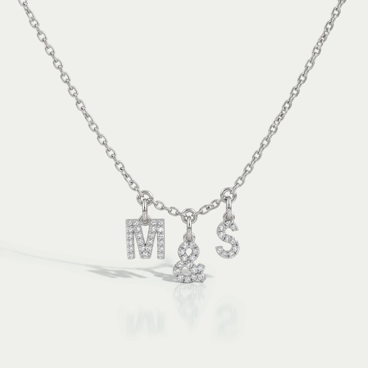 M & S Customize Charm Pendant Necklaces