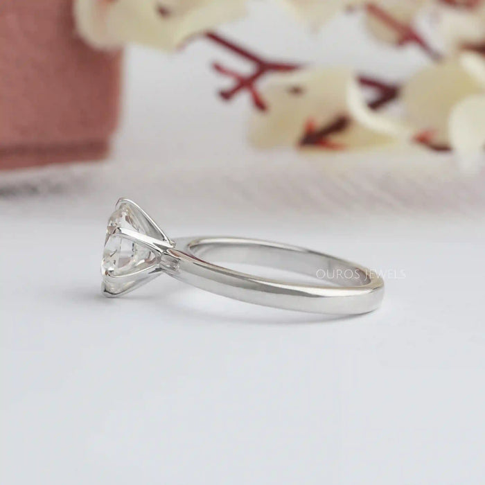 Six Prong Round Cut Solitaire Diamond Ring