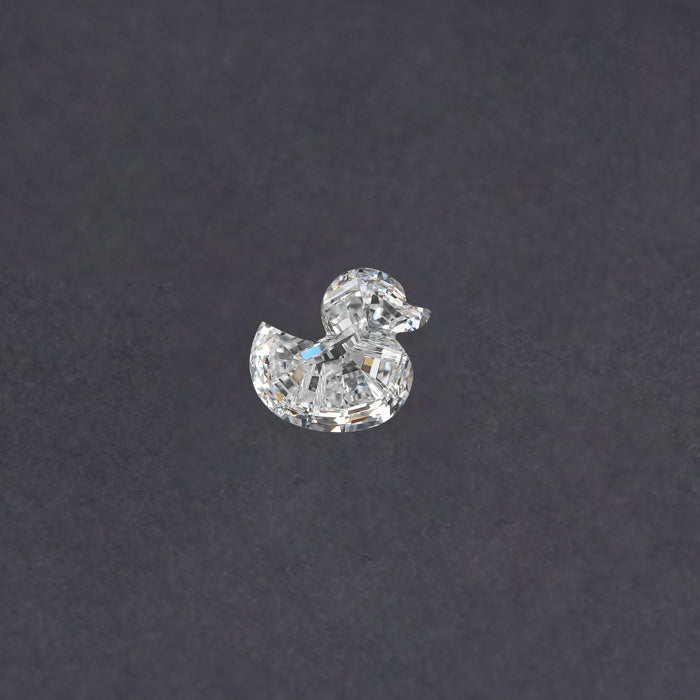 Diamant de laboratoire à taille canard