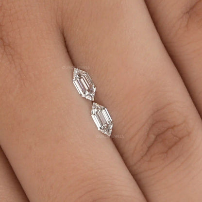 Boat Cut Lab Grown Diamond Loose Pair Loose