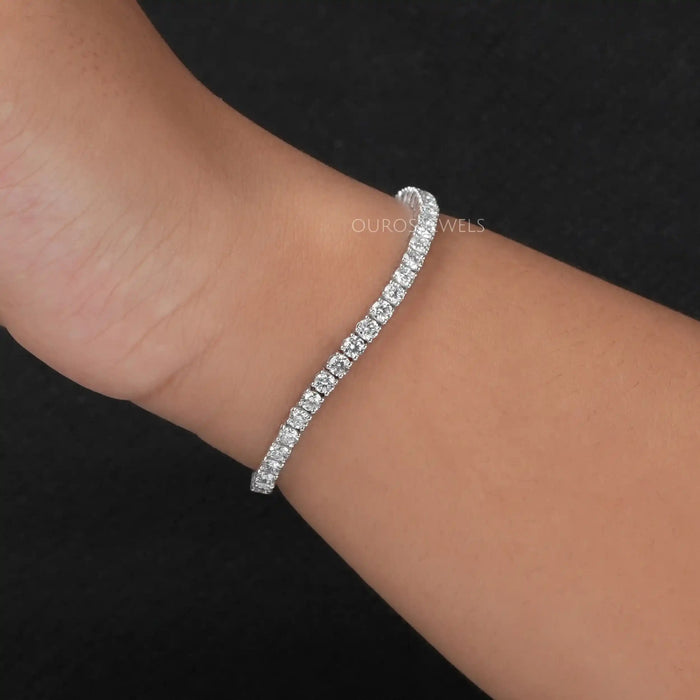 Lab Grown Diamond Tennis Bracelet