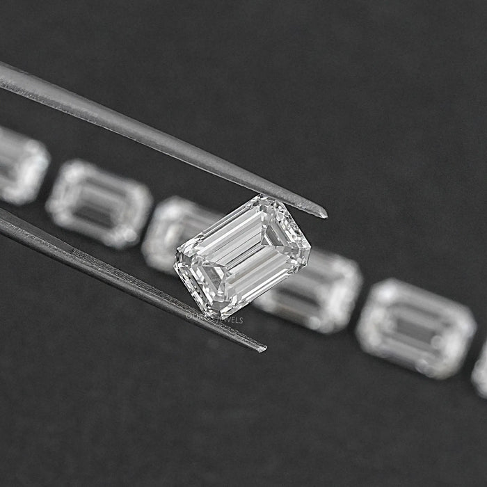 IGI Certified Emerald Cut Lab Grown Diamond