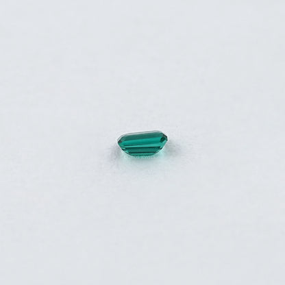 Zambian Green Emerald Cut Gemstone Loose