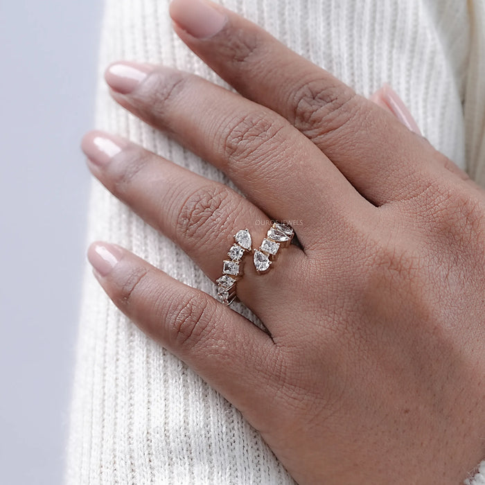 Multi Shape Diamond Eternity Band