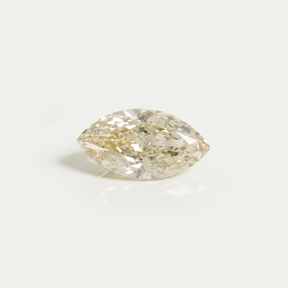 Fancy Intense Yellow Marquise Cut Lab Grown Diamond Loose