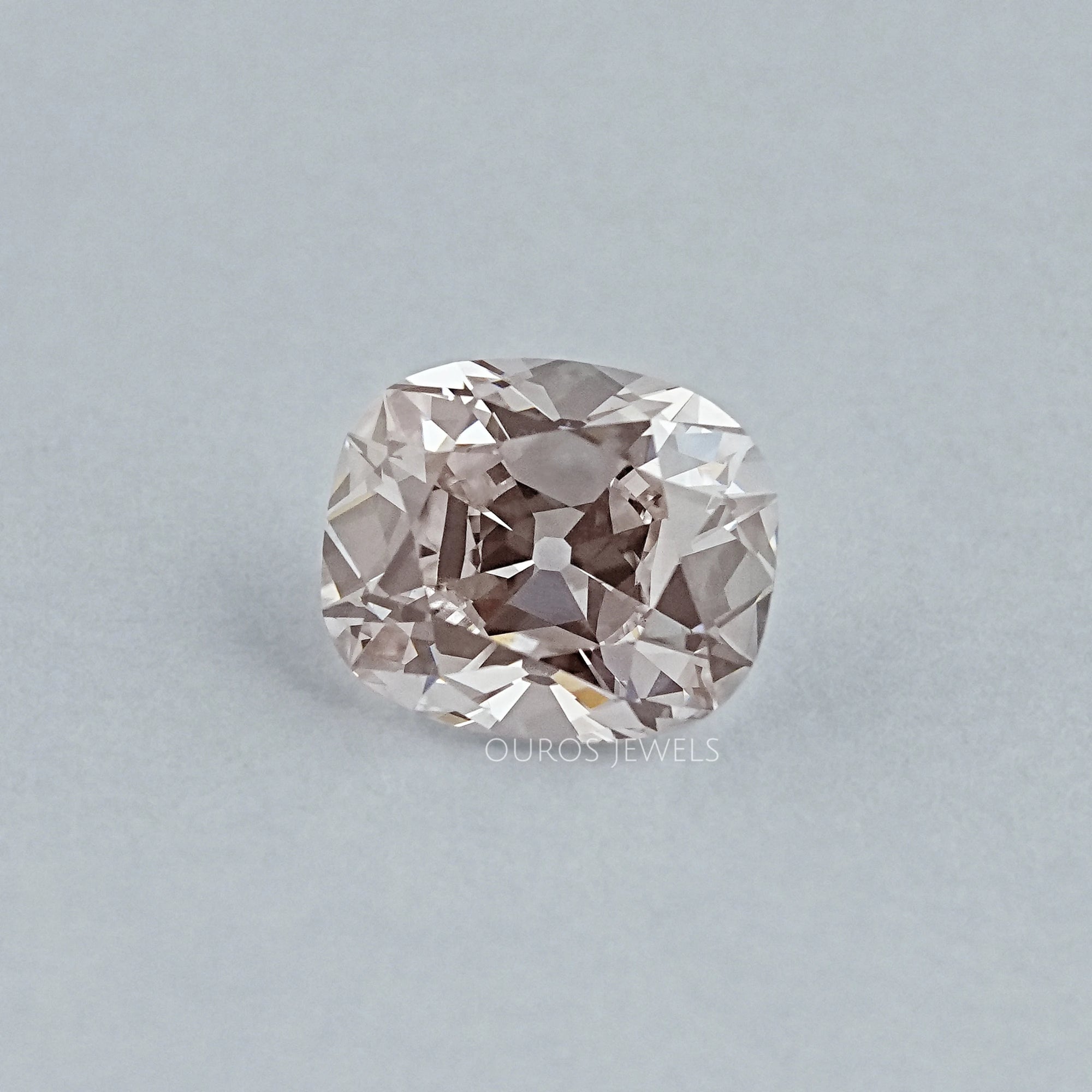 Fancy Light Pink Old Mine Cushion Loose Diamond Loose