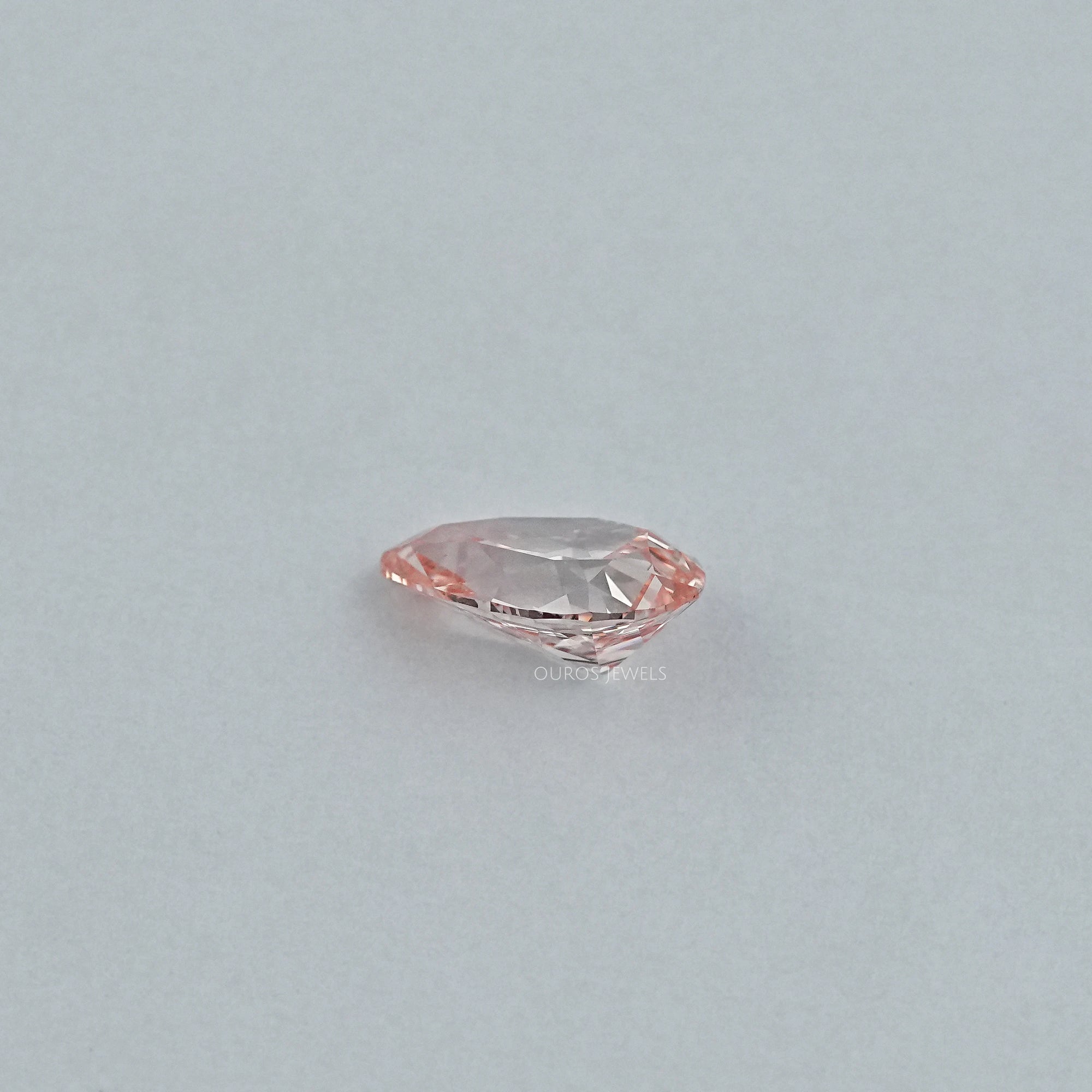 Fancy Vivid Pink Old Mine Pear Lab Grown Diamond Loose