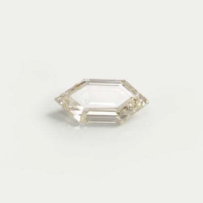 Fancy Yellow Portrait Hexagon Cut Lab Grown Diamond