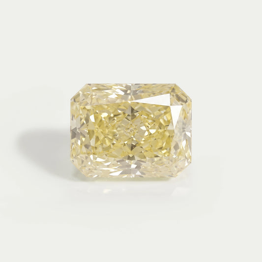Fancy Yellow Radiant Cut Lab Created Diamond Loose