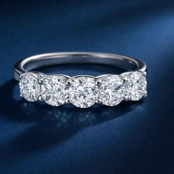 Five Stone Engagement Rings