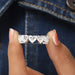 5 stone heart cut diamond ring 