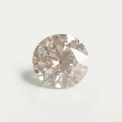 Flower Pattern Old European Round Cut Loose Diamond