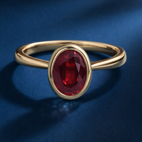 Lab Grown Gemstone Engagement Rings