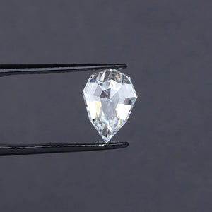 Diamant de laboratoire de 1,50 carat, taille poire à coupe progressive