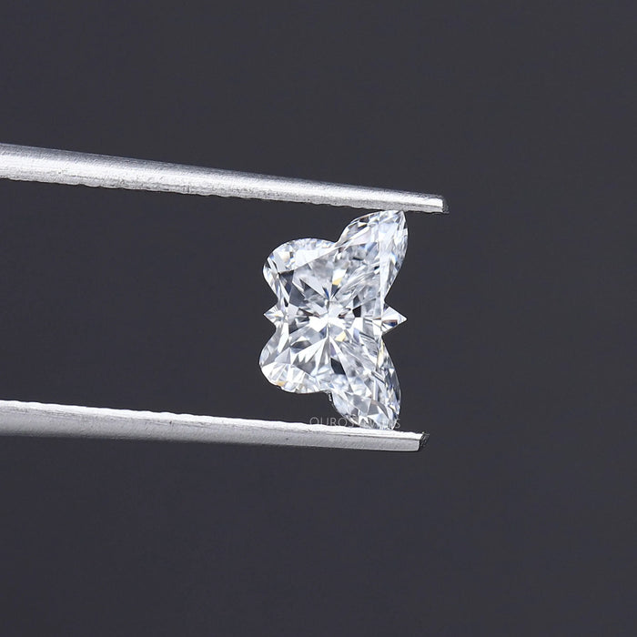 Diamant de laboratoire à taille papillon en vrac