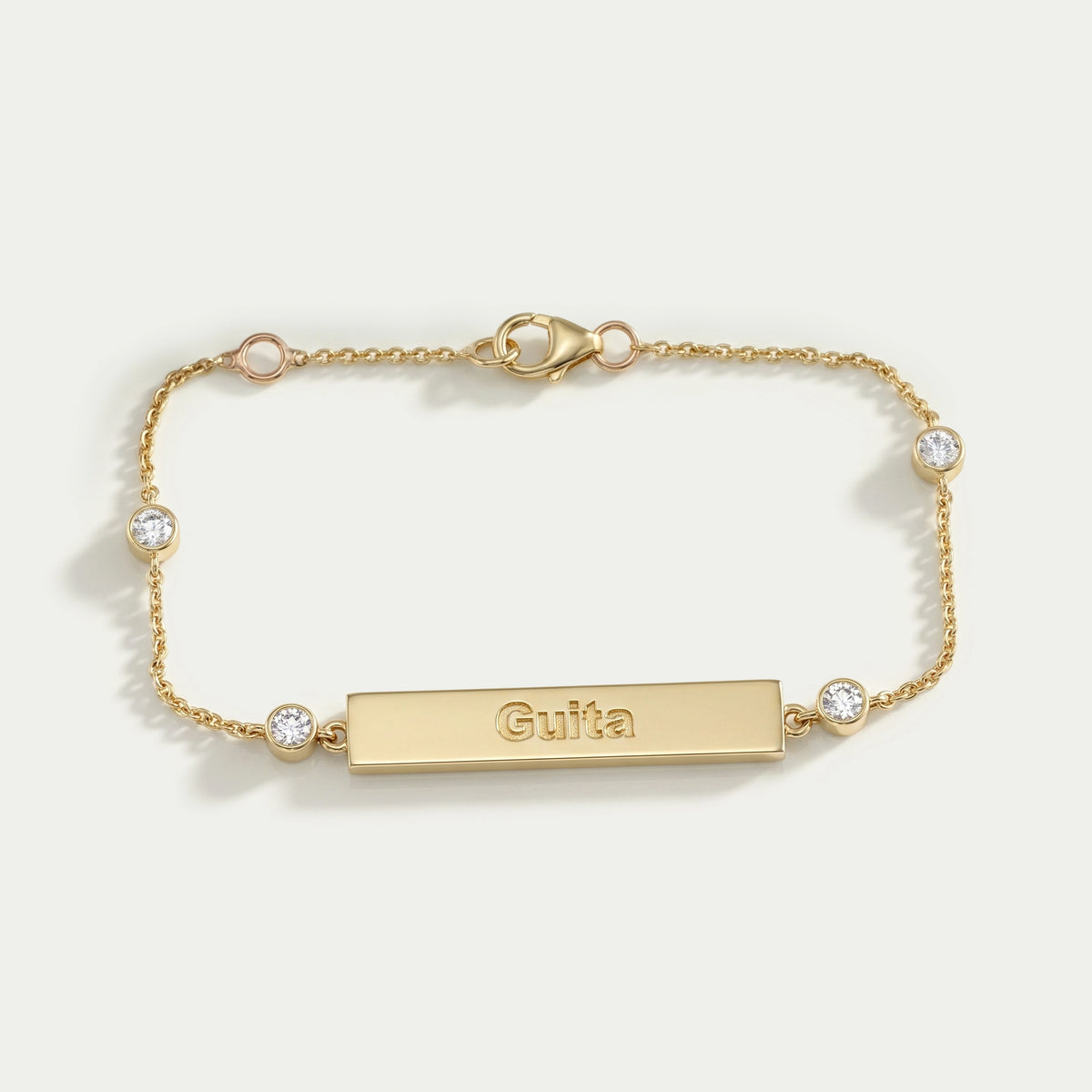 Guita Customize Bar Chain Bracelet Bracelet