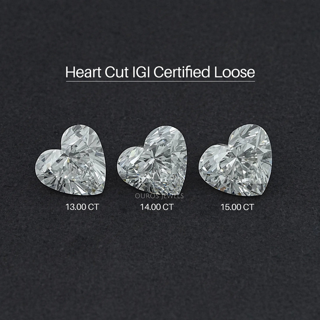 Heart Cut Lab Grown Diamond - Certified Loose