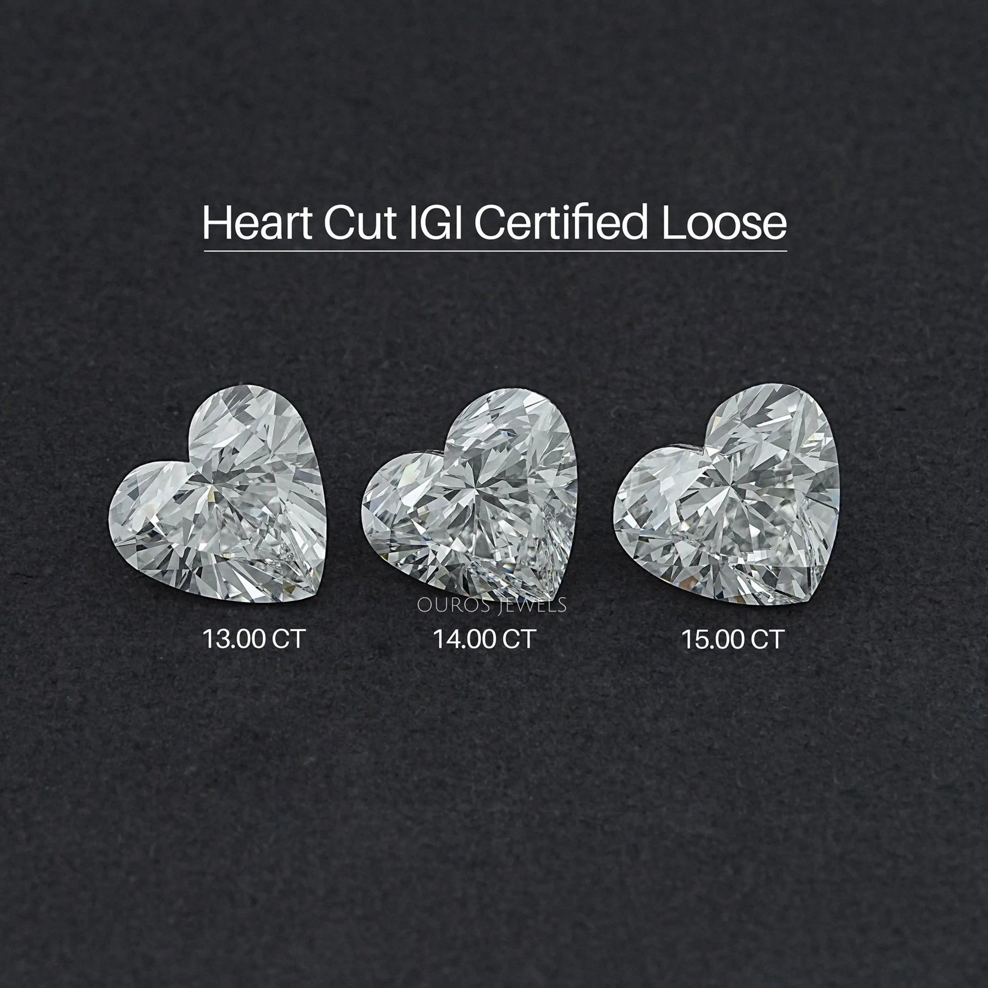 Heart Cut Lab Grown Diamond - Certified Loose