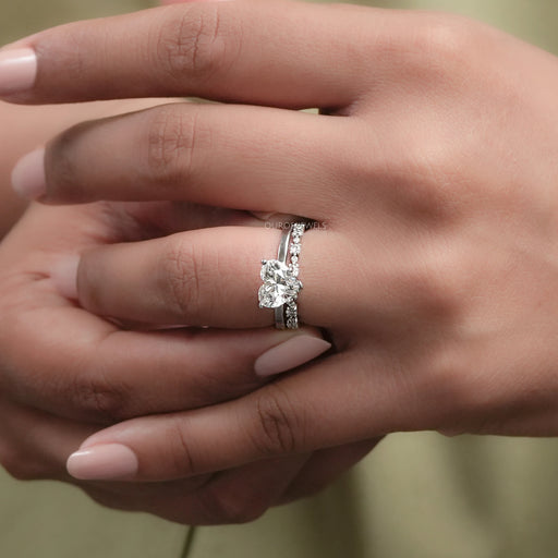 Lab Grown Heart Shaped Diamond Ring