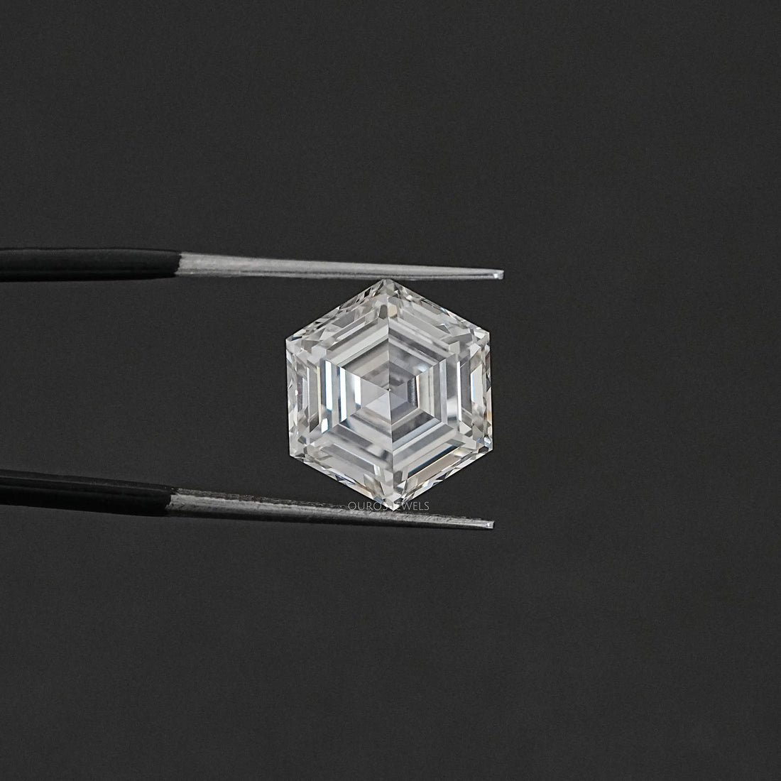 Step Cut Hexagonal Lab Antique Loose Diamond