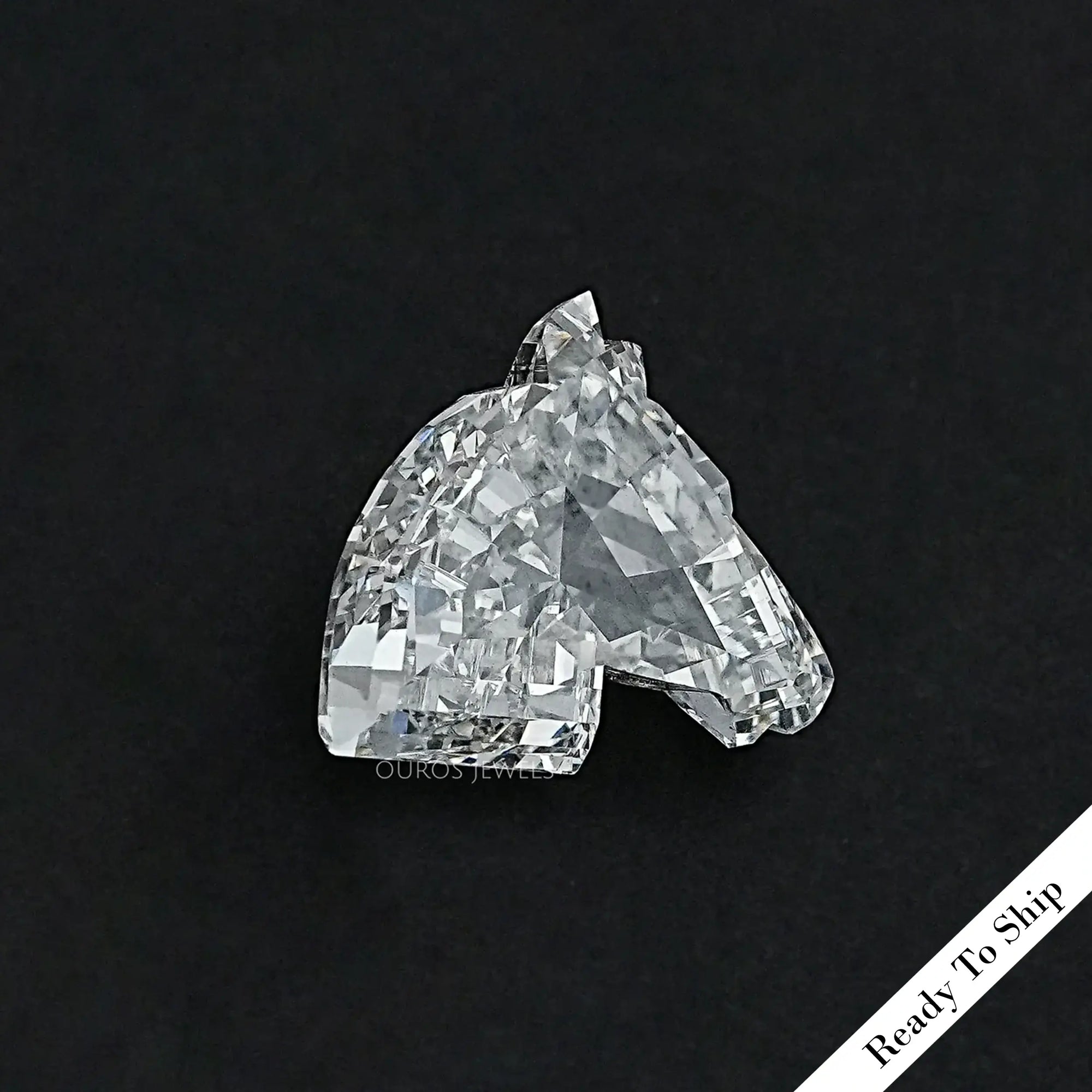 Horse Head Cut Lab Grown Loose Diamond