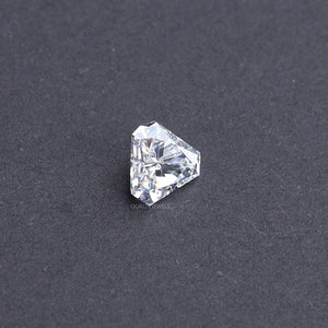 Diamant de laboratoire taille bouclier de 0,75 carat