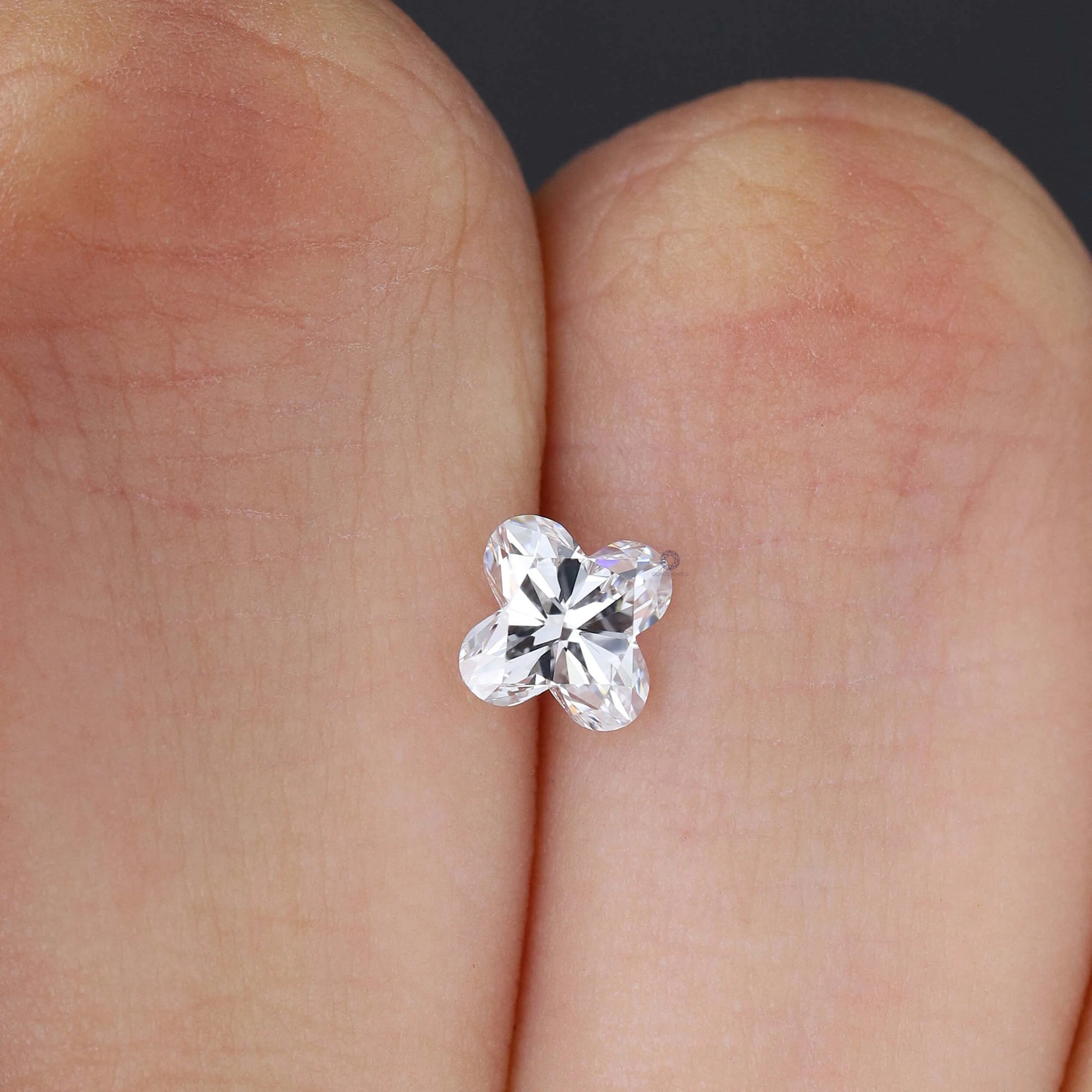 0.80 Carat Floral Shape Lab Grown Diamond