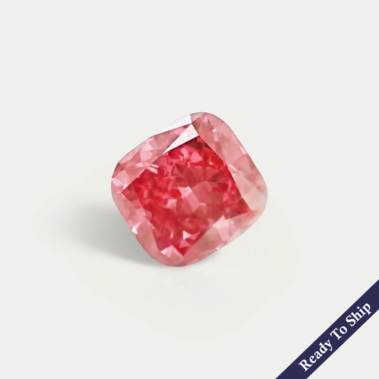 Cushion Pink Lab Grown Loose Diamond