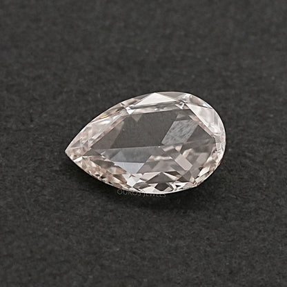 Rose Cut Pear Lab Grown Diamond