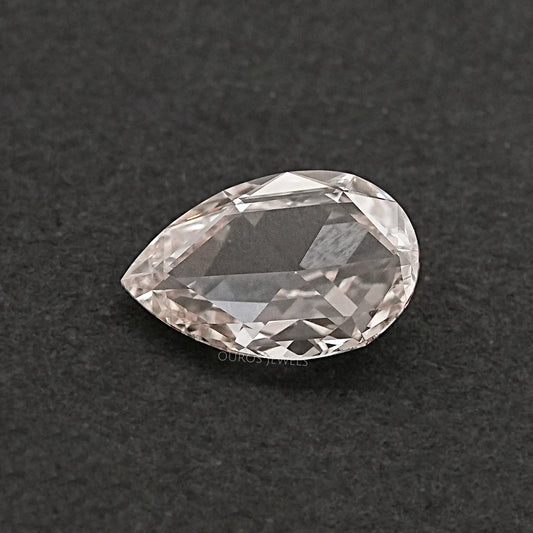 Rose Cut Pear Lab Grown Diamond