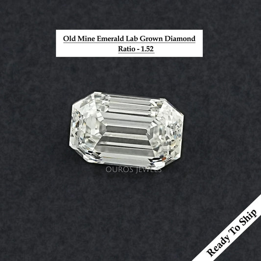 Old Mine Emerald Lab Grown Loose Diamond Loose