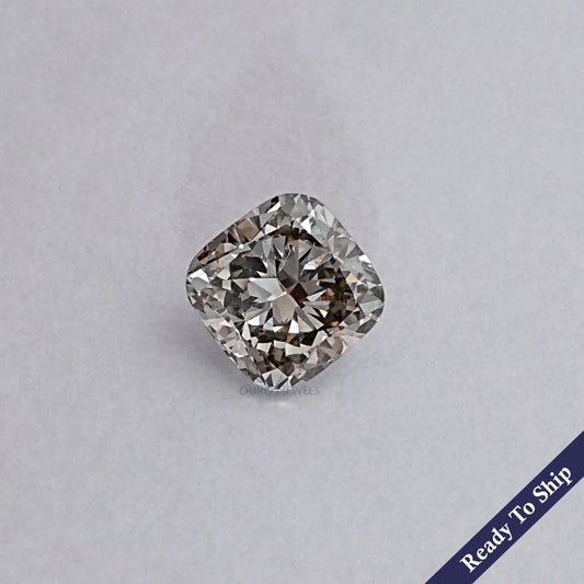 Olive Cushion Lab Grown Loose Diamond