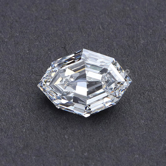 Step Cut Moval Lab Grown Diamond