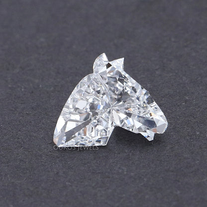 Unique Horse Head Cut Loose Diamond Loose