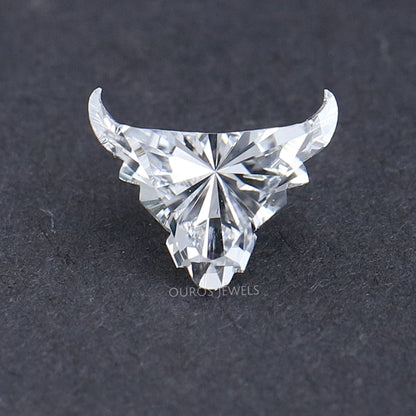Antique Shape Bull Cut Lab Grown Diamond Loose