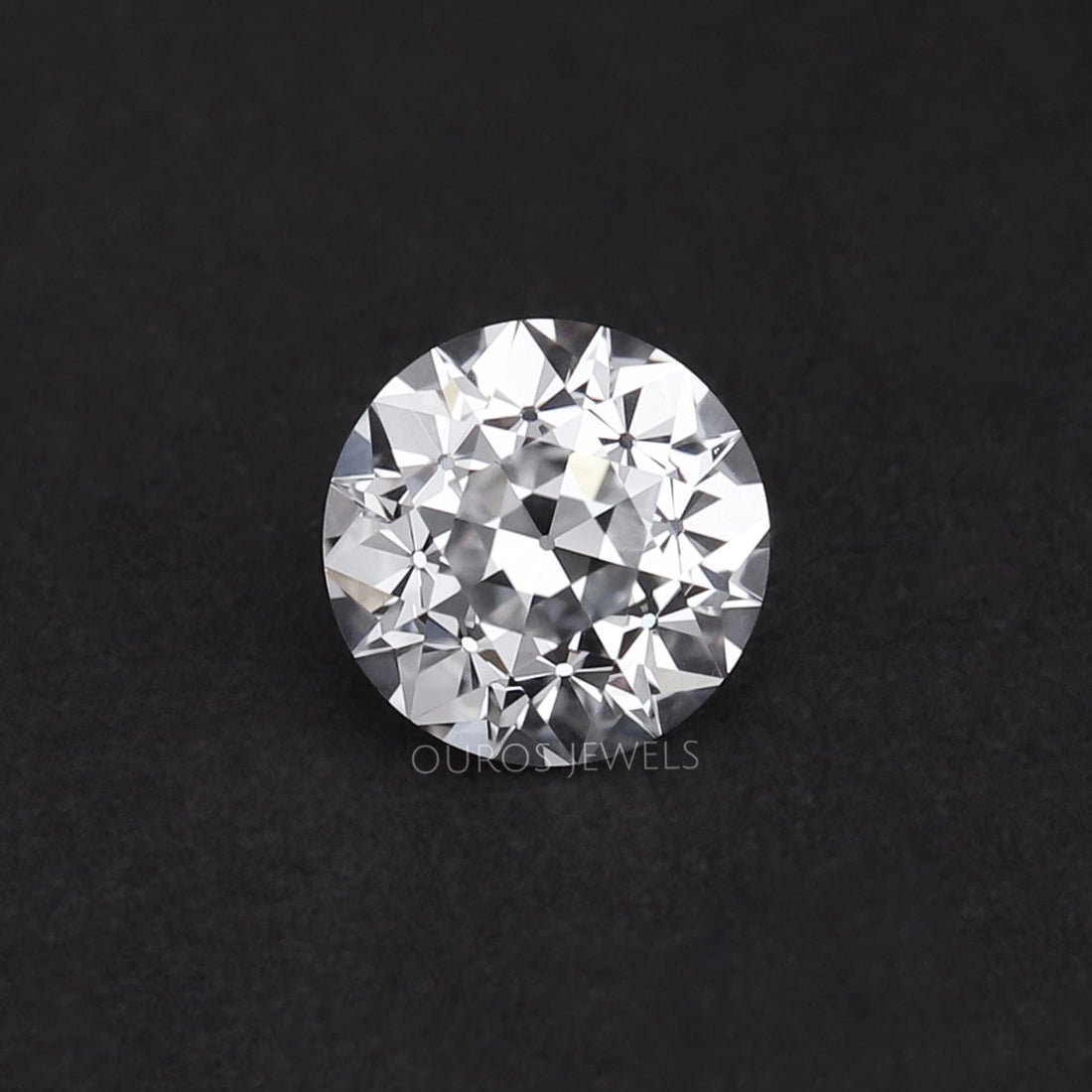 Higher Crown Old European Round Cut Lab Grown Diamond