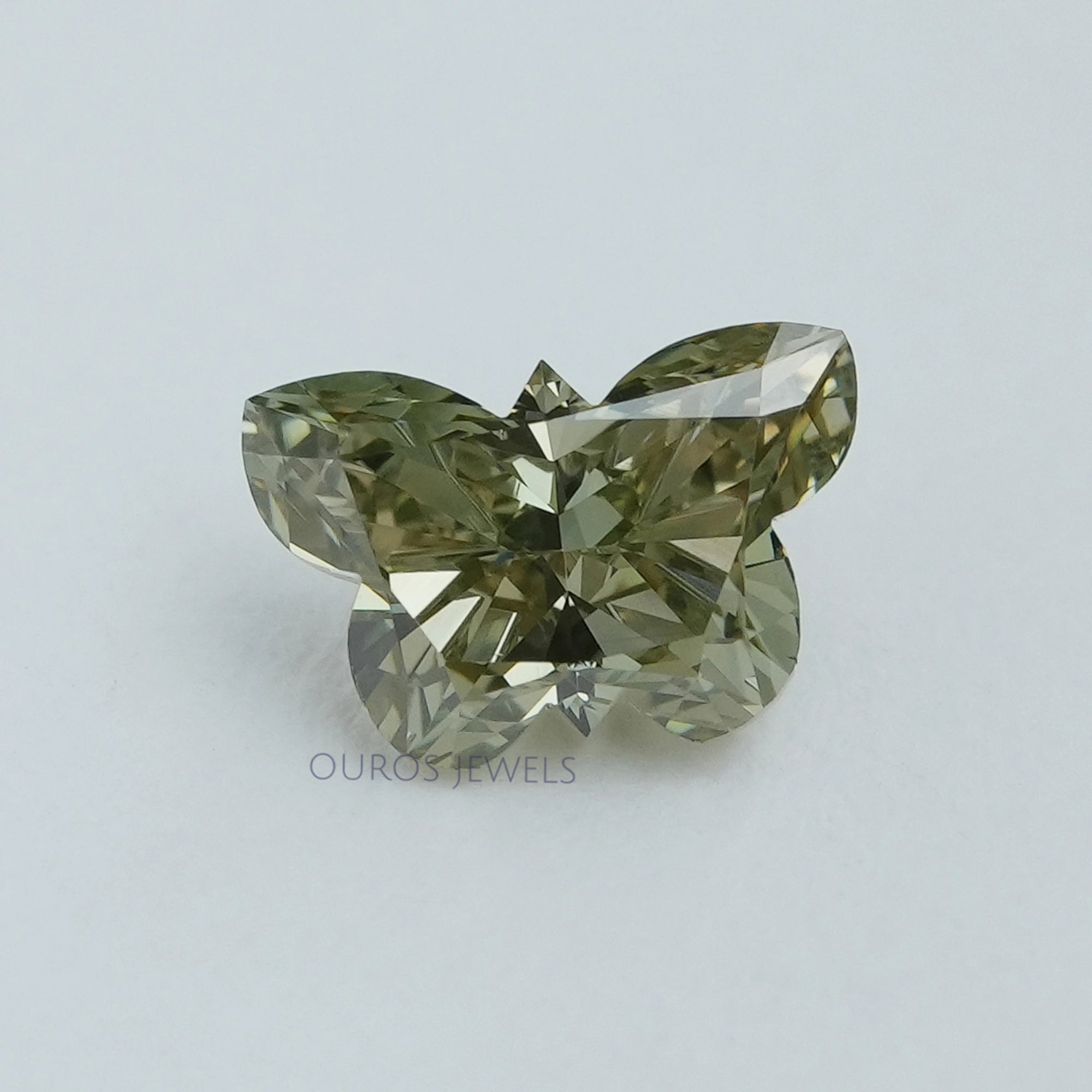 0.52 Carat Green Butterfly Lab Grown Diamond