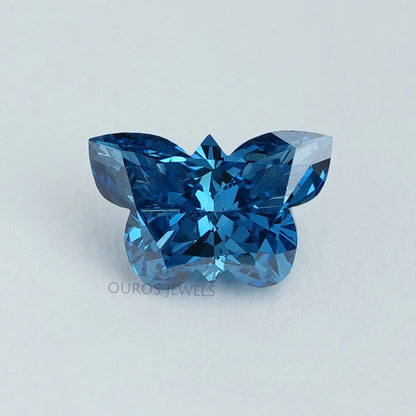 0.55 Carat Blue Butterfly Lab Grown Diamond Loose
