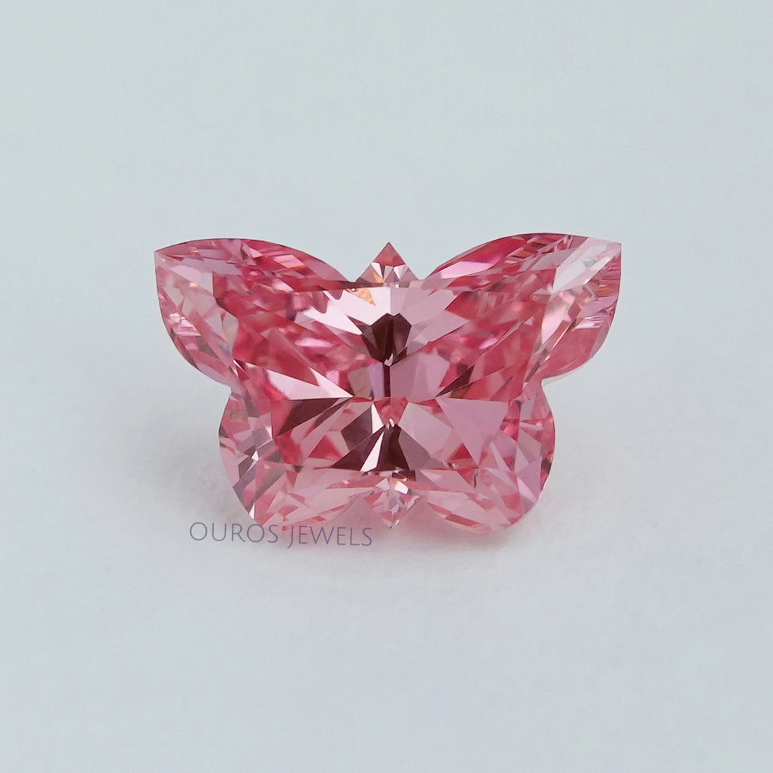 0.50 Carat Pink Butterfly Lab Grown Diamond