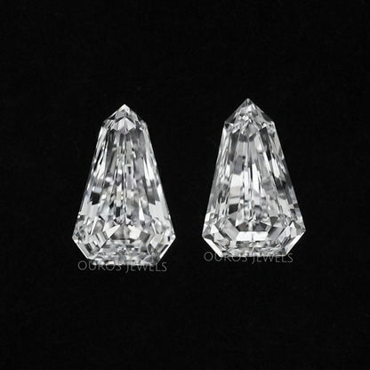 Arrow Cut Lab Diamond Pair Loose