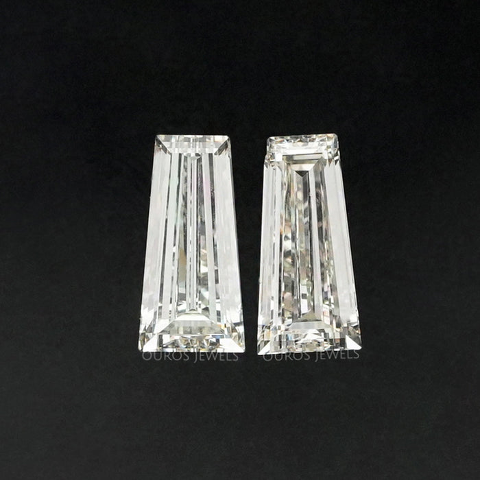 Tapered Baguette Cut Lab Grown Diamond Pair
