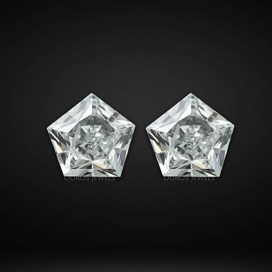 Antique Shape Pentagon Diamond Pair Loose