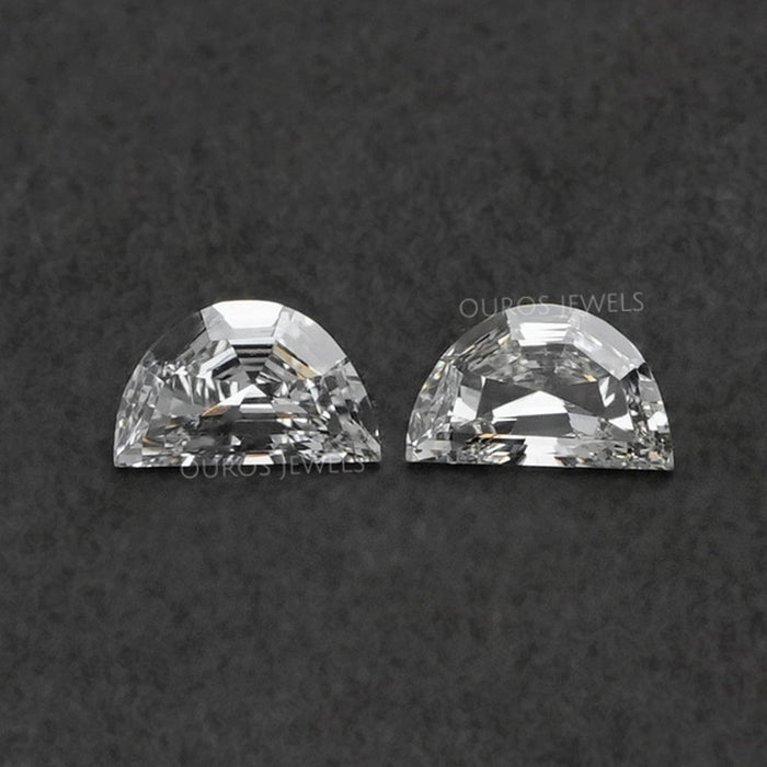 Half Moon Loose Diamond Pairs