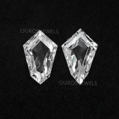Modified Arrow Cut Lab Grown Diamond Pair Loose