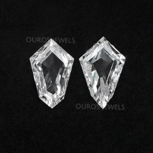 Modified Arrow Cut Lab Grown Diamond Pair Loose