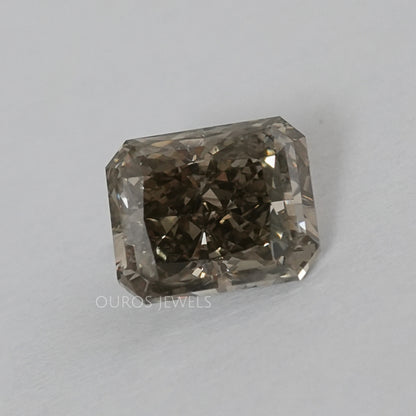 Square Olive Radiant Cut Lab Grown Diamond